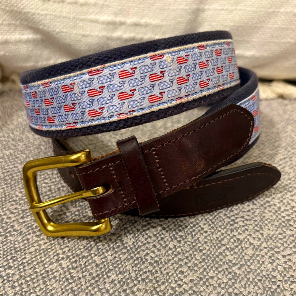 Vintage Shep & Ian Vineyard Vines Belt